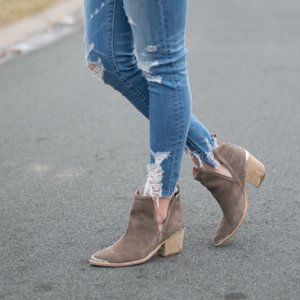 Jeffrey Campbell Brown Ankle Boots